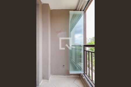 Varanda da Sala de apartamento para alugar com 2 quartos, 48m² em Vila Andrade, São Paulo