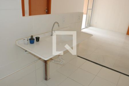 Sala/Cozinha de apartamento para alugar com 2 quartos, 47m² em Chácara Ondas Verdes, Cotia