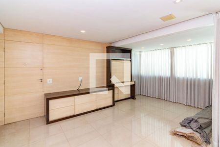 Sala de apartamento à venda com 3 quartos, 100m² em Estoril, Belo Horizonte