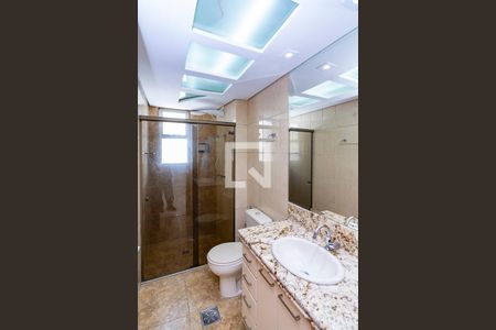 Banheiro da Suíte de apartamento à venda com 3 quartos, 100m² em Estoril, Belo Horizonte