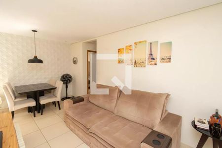 Sala de apartamento à venda com 2 quartos, 70m² em Alvorada, Contagem