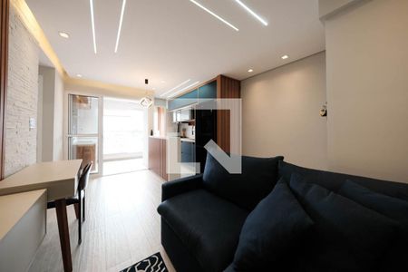 Sala/Cozinha de apartamento à venda com 2 quartos, 55m² em Burgo Paulista, São Paulo