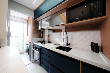Sala/Cozinha de apartamento à venda com 2 quartos, 55m² em Burgo Paulista, São Paulo