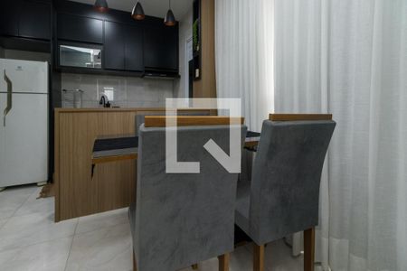 Sala de Jantar de apartamento para alugar com 2 quartos, 40m² em Vila Tolstoi, São Paulo