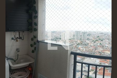 Varanda - lavanderia de apartamento para alugar com 2 quartos, 40m² em Vila Tolstoi, São Paulo