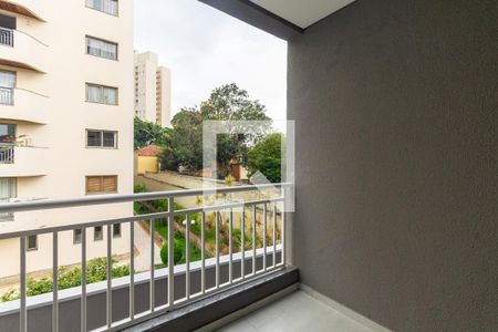 Varanda da Sala de apartamento à venda com 2 quartos, 43m² em Tatuapé, São Paulo