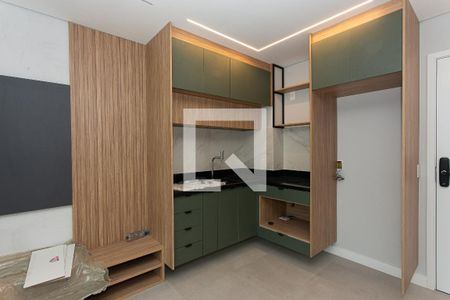 Cozinha de kitnet/studio para alugar com 1 quarto, 54m² em Vila Gomes Cardim, São Paulo