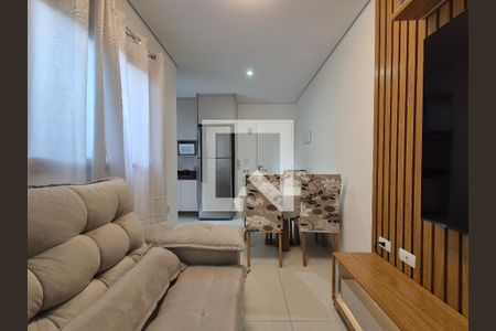 Sala de apartamento à venda com 2 quartos, 67m² em Parque Capuava, Santo André