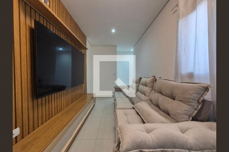 Sala de apartamento à venda com 2 quartos, 67m² em Parque Capuava, Santo André