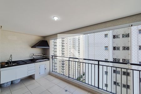 Varanda gourmet de apartamento para alugar com 3 quartos, 81m² em Independência, São Bernardo do Campo
