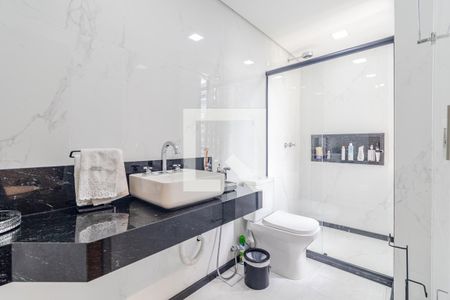 Banheiro Social de apartamento à venda com 2 quartos, 114m² em Jardim Paulista, São Paulo