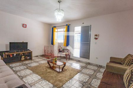 Casa 1 - Sala de casa à venda com 6 quartos, 242m² em Casa Grande, Diadema