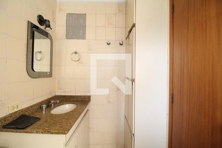 Banheiro da Suíte de apartamento à venda com 3 quartos, 137m² em Santo Antônio, São Caetano do Sul