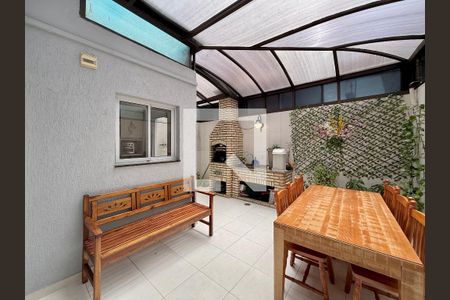 Espaço Gourmet  de casa de condomínio à venda com 3 quartos, 127m² em Jardim São Luís, São Paulo