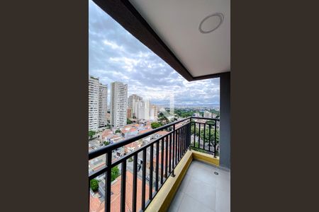 Varanda da Sala de apartamento para alugar com 2 quartos, 39m² em Belenzinho, São Paulo