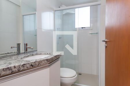 Banheiro Social de apartamento para alugar com 1 quarto, 67m² em Buritis, Belo Horizonte