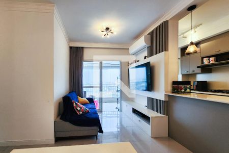 Sala  de apartamento para alugar com 2 quartos, 77m² em Centro, São Bernardo do Campo