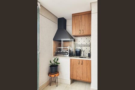 Varanda Gourmet  de apartamento para alugar com 2 quartos, 77m² em Centro, São Bernardo do Campo