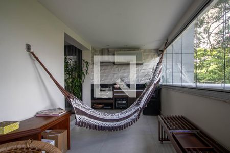 Varanda gourmet de apartamento para alugar com 3 quartos, 190m² em Vila Andrade, São Paulo