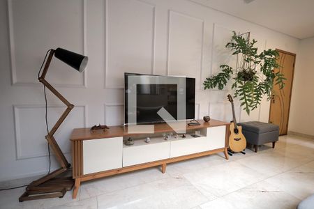 Sala de apartamento à venda com 1 quarto, 73m² em Vila Marina, Santo André