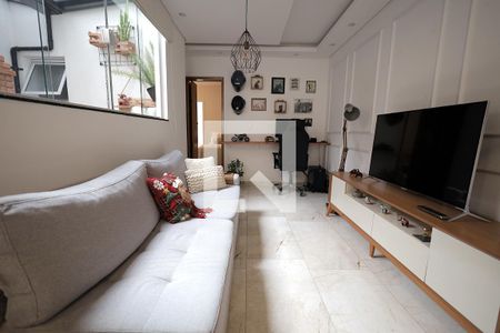 Sala de apartamento à venda com 1 quarto, 73m² em Vila Marina, Santo André