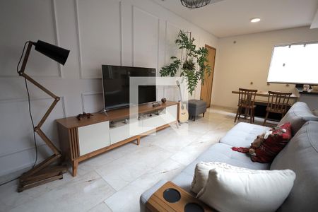 Sala de apartamento à venda com 1 quarto, 73m² em Vila Marina, Santo André