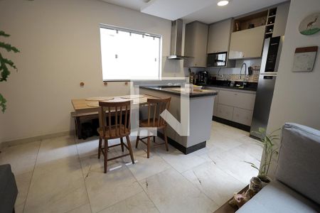 Cozinha de apartamento à venda com 1 quarto, 73m² em Vila Marina, Santo André