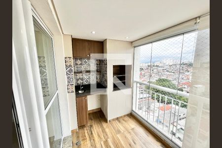 Varanda da Sala de apartamento para alugar com 3 quartos, 89m² em Lauzane Paulista, São Paulo