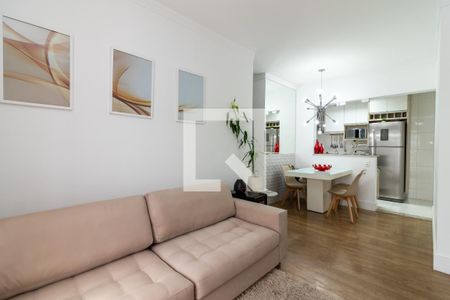 Sala de Estar de apartamento à venda com 2 quartos, 60m² em Jardim Pereira Leite, São Paulo