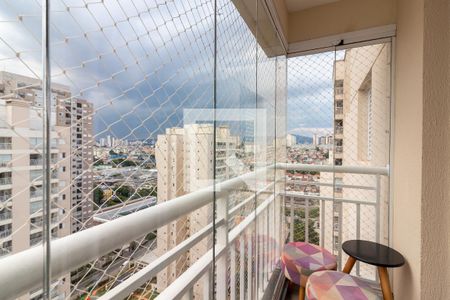 Varanda da Sala de apartamento à venda com 2 quartos, 60m² em Jardim Pereira Leite, São Paulo