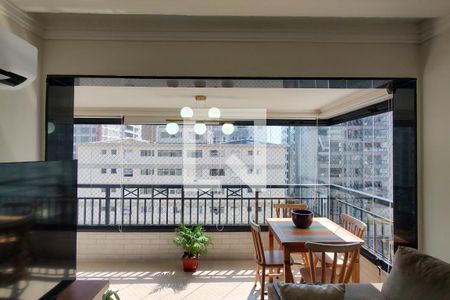 Sala de apartamento para alugar com 1 quarto, 62m² em Guilhermina, Praia Grande