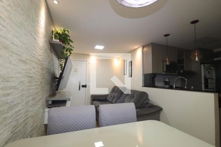 Sala de apartamento para alugar com 2 quartos, 52m² em Vila João Ramalho, Santo André