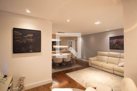 Sala  de apartamento à venda com 2 quartos, 82m² em Carandiru, São Paulo