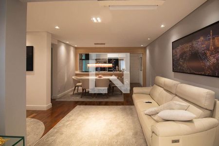 Sala  de apartamento à venda com 2 quartos, 82m² em Carandiru, São Paulo