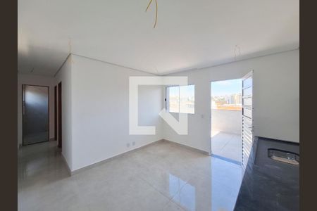Sala/Cozinha de apartamento à venda com 2 quartos, 55m² em Vila Isolina Mazzei, São Paulo