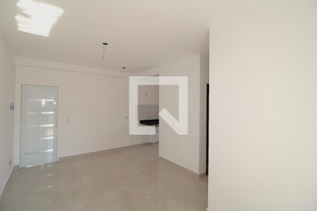 Sala / Cozinha de apartamento à venda com 1 quarto, 34m² em Vila Isolina Mazzei, São Paulo