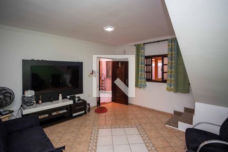 Sala de TV de casa para alugar com 2 quartos, 105m² em Centro, Diadema