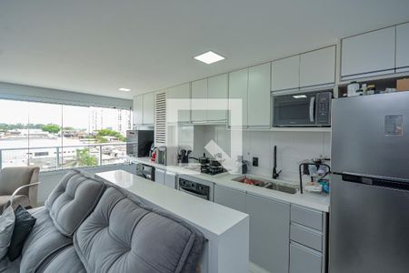Sala/Cozinha de apartamento à venda com 2 quartos, 59m² em Socorro, São Paulo
