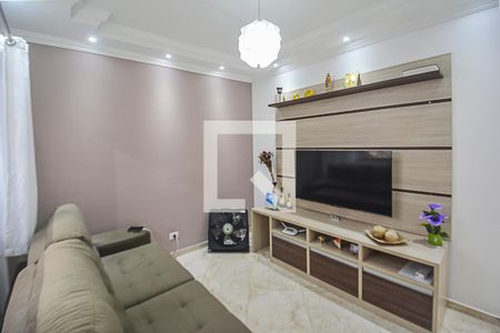 Sala de casa para alugar com 2 quartos, 125m² em Jardim Petroni, São Bernardo do Campo