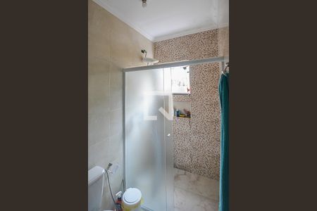 Banheiro da Suíte de casa para alugar com 2 quartos, 125m² em Jardim Petroni, São Bernardo do Campo