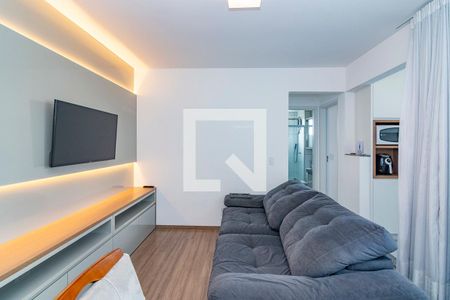 Sala de apartamento para alugar com 2 quartos, 57m² em Alto Caiçaras, Belo Horizonte