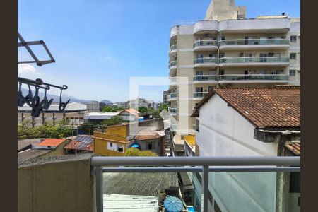 Varanda - Sala de apartamento à venda com 2 quartos, 40m² em Taquara, Rio de Janeiro