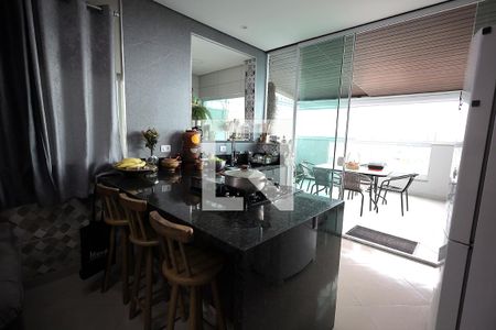 Cozinha de apartamento à venda com 3 quartos, 104m² em Vila Camilópolis, Santo André