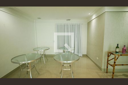 Área comum - Salão de festas de apartamento para alugar com 1 quarto, 40m² em Vila Caiçara, Praia Grande