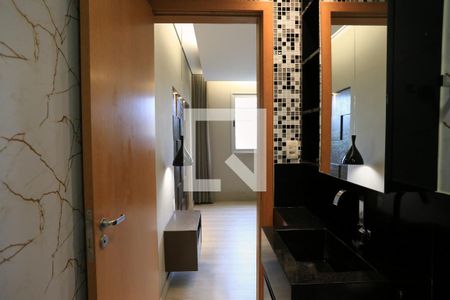 Banheiro da Suíte de apartamento à venda com 2 quartos, 65m² em Centro, Belo Horizonte