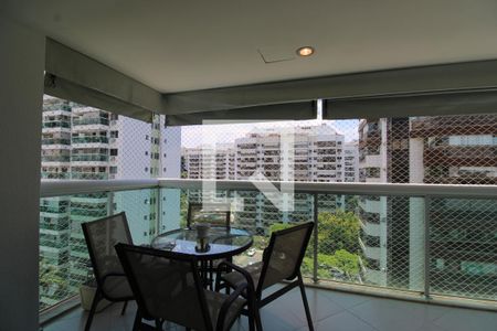 Sala - Varanda de apartamento à venda com 3 quartos, 88m² em Barra da Tijuca, Rio de Janeiro