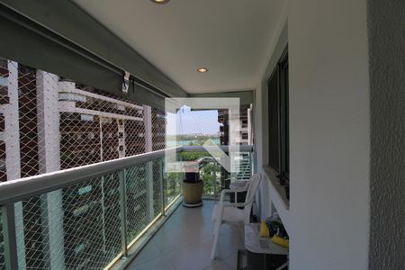 Sala - Varanda de apartamento à venda com 3 quartos, 88m² em Barra da Tijuca, Rio de Janeiro