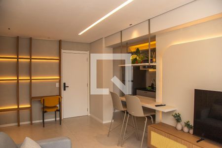 Sala de apartamento à venda com 2 quartos, 67m² em Jardim das Acacias, São Paulo