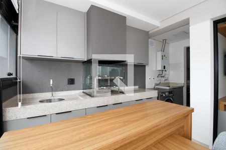 Varanda Gourmet e Área de Serviço de apartamento para alugar com 2 quartos, 71m² em Pinheiros, São Paulo