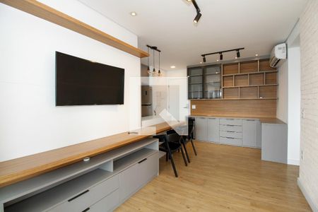 Sala e Cozinha de apartamento para alugar com 2 quartos, 71m² em Pinheiros, São Paulo